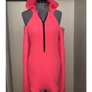 Pink Urban Riding Hoodie dress